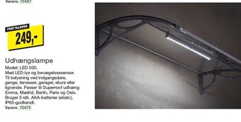 Harald Nyborg Udhængslampe tilbud