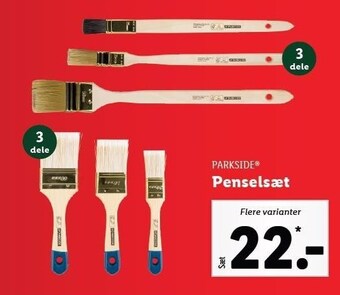 Lidl Penselsæt tilbud