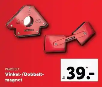 Lidl Vinkel-/dobbelt magnet tilbud