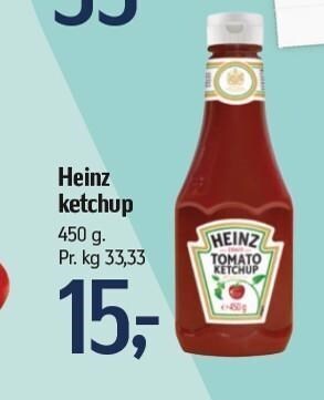 Føtex Heinz ketchup tilbud