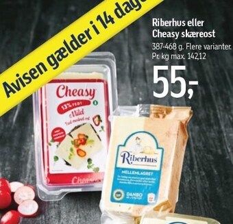 Føtex Riberhus el. cheasy skæreost tilbud
