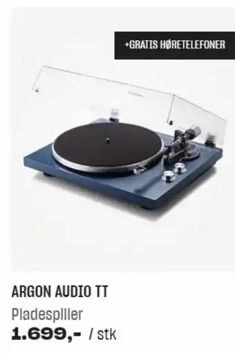 ARGON AUDIO TT Pladespiller