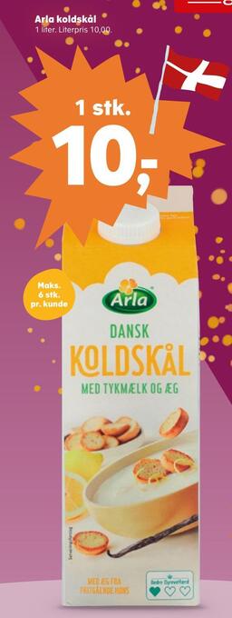 Kvickly Arla koldskål tilbud