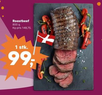 Kvickly Roastbeef tilbud
