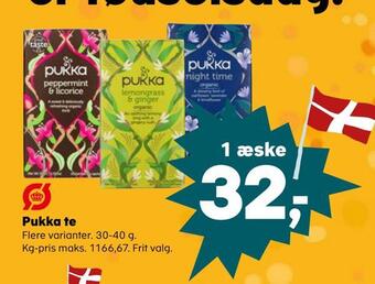 Kvickly Pukka te tilbud