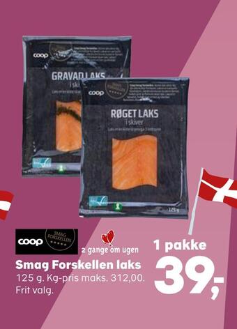 Kvickly Smag forskellen laks tilbud
