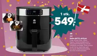 Kvickly Holm deli xl airfryer tilbud