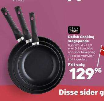 Kvickly Delish cooking stegepande tilbud