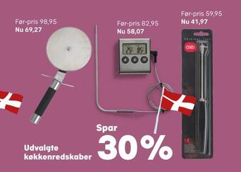 Kvickly Udvalgte køkkenredskaber tilbud