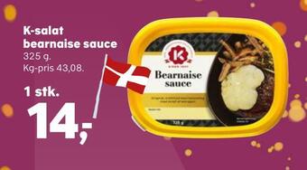 Kvickly K-salat bearnaise sauce tilbud