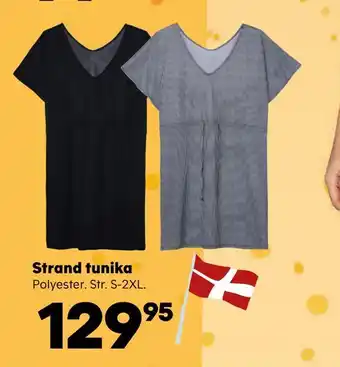 Kvickly Strand tunika tilbud