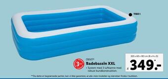 Lidl Badebassin xxl tilbud