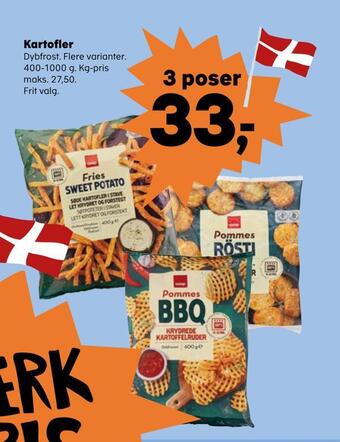 SuperBrugsen Kartofler tilbud