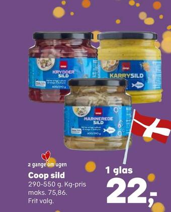 SuperBrugsen Coop sild tilbud