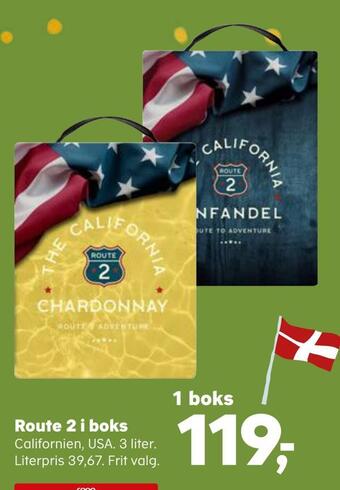 SuperBrugsen Route 2 i boks tilbud