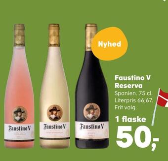 SuperBrugsen Faustino v reserva tilbud