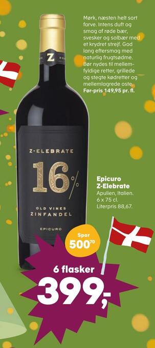 SuperBrugsen Epicuro z-elebrate tilbud