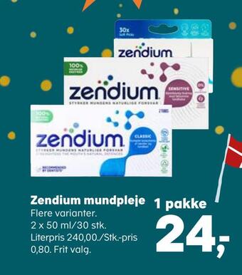 SuperBrugsen Zendium mundpleje tilbud