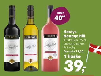 SuperBrugsen Hardys nottage hill tilbud