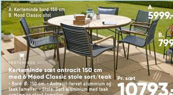Bilka Mood classic stol tilbud