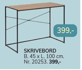 Daells Bolighus Skrivebord tilbud