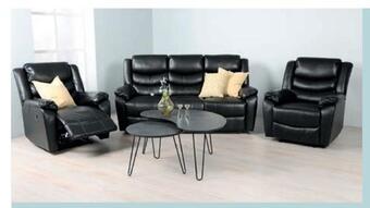 Sættilbud 3 pers. sofa + 2 stole