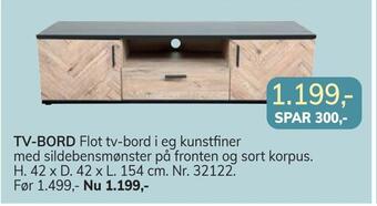 Daells Bolighus Tv-bord tilbud