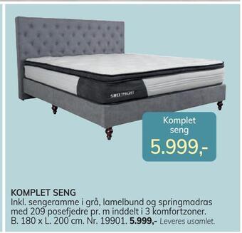 Komplet seng
