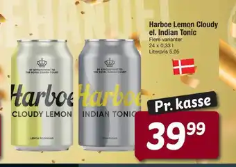 Harboe lemon cloudy el. indian tonic