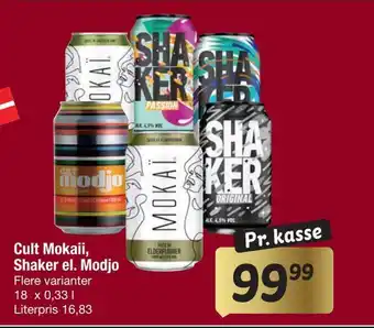 Fakta Tyskland Cult mokaii, shaker el. modjo tilbud