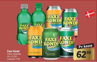 Fakta Tyskland Faxe kondi tilbud