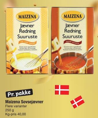 Maizena sovsejævner