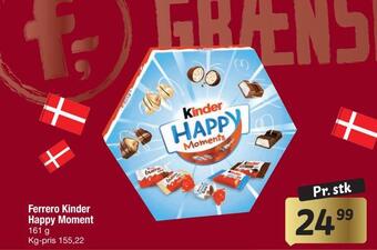 Fakta Tyskland Ferrero kinder happy moment tilbud