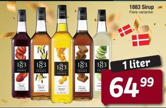 Fakta Tyskland 1883 sirup tilbud