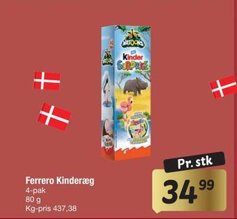Fakta Tyskland Ferrero kinderæg tilbud
