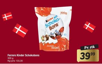 Fakta Tyskland Ferrero kinder schokobons tilbud