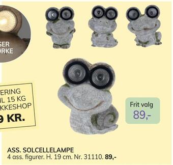 Daells Bolighus Ass. solcellelampe tilbud