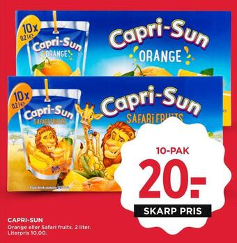 MENY Capri-sun tilbud