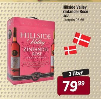 Fakta Tyskland Hillside valley zinfandel rosé tilbud