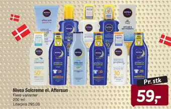 Nivea solcreme el. aftersun