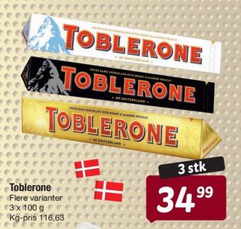 Fakta Tyskland Toblerone tilbud