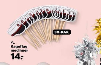Netto Kageflag med huer tilbud