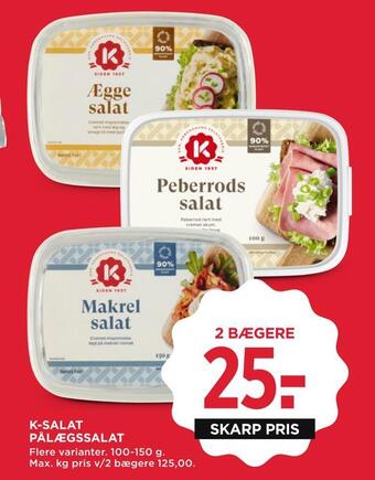 MENY K-salat pålægssalat tilbud