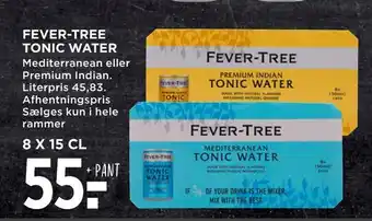 MENY Fever-tree tonic water tilbud