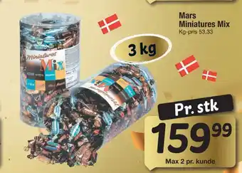 Fakta Tyskland Mars miniatures mix tilbud