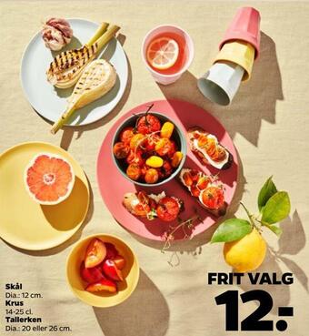 Netto Tallerken tilbud