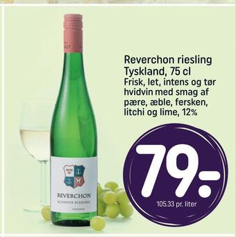 REMA 1000 Reverchon riesling tyskland tilbud