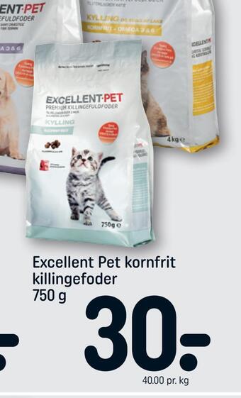 REMA 1000 Excellent pet kornfrit killingefoder tilbud