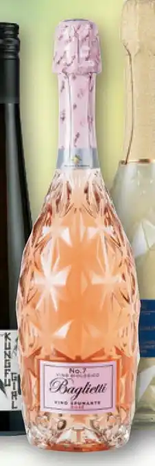 REMA 1000 Baglietti no 7, vino spumante rosé, ekstra dry italien, 75 cl mousserende økologisk rosé, 11% tilbud