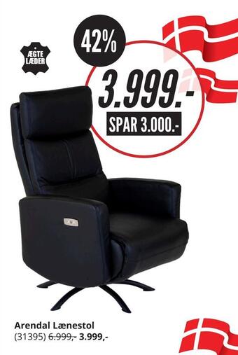 My Home Arendal lænestol tilbud
